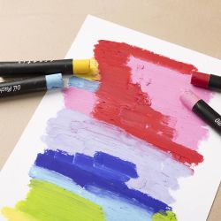 Pastels à l’huile