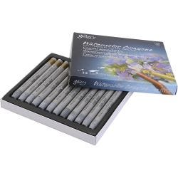 Pastels à la cire aquarellables