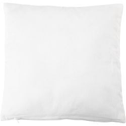 Taie d'oreiller, dim. 40x40 cm, 145 gr, blanc, 1 pièce