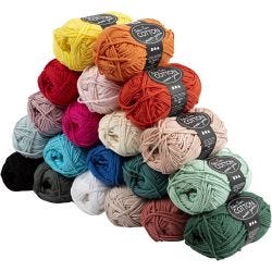 Pelote de fil de coton