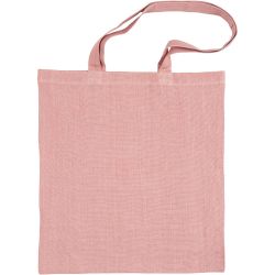 Sac fourre-tout, dim. 38x42 cm, 185 gr, rose, 1 Pq.