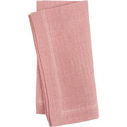 Serviettes en tissu, dim. 42x42 cm, 185 gr, rose, 2 pièces/ 1 Pq.