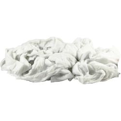 Résidus de ouate polyester