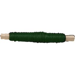 Fil pour fleur, 0,5 mm, vert, 50m/ 1 rouleau