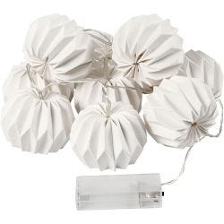 Guirlande de LED avec abat-jours