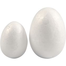 Oeufs en polystyrène