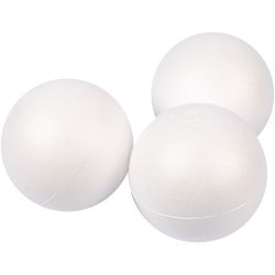 Boules en polystyrène