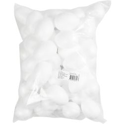 Oeufs en polystyrène