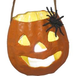 Panier en tête de citrouille