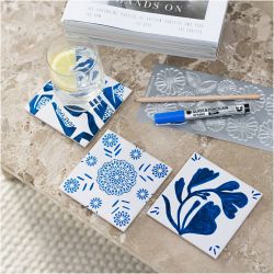 Dessous-de-plat avec cadre en liège