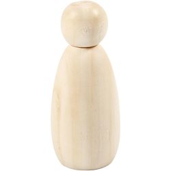 Corps de figurine en bois