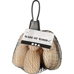 Corps de figurine en bois