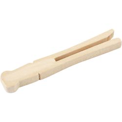 Pinces à linge, L : 9,5 cm, L : 1,4 cm, 6 pièces/ 1 Pq.