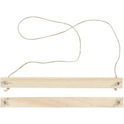 Porte-affiche, H : 2 cm, P: 2,2 cm, L : 25 cm, 1 set