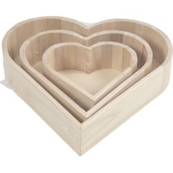 Plats en forme de coeur