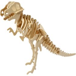 Figurine à assembler en 3D, Dinosaure, 33x8x23 cm, 1 pièce
