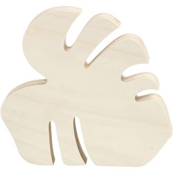 Feuille Monstera, 19 cm, 20 cm, 1 pièce