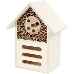 Hôtel à insectes, 18 cm, 9 cm, 14 cm, 1 pièce