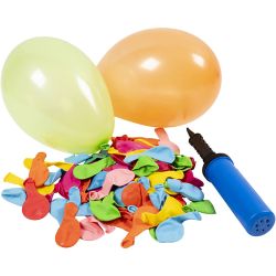 Set de ballonnet avec pompe, 1 Pq.