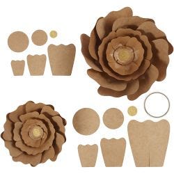 Fleurs en papier