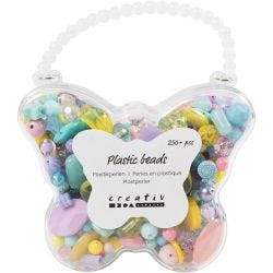 Perles en plastique