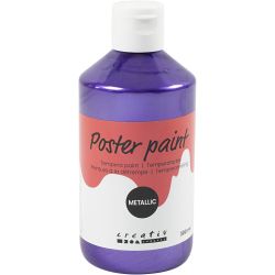 Peinture à la détrempe Métallisée