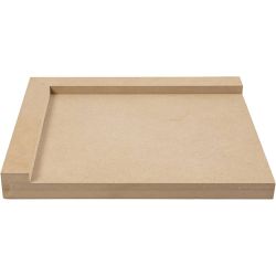 Planche à découper pour linoléum, dim. 25x29 cm, droitier, 1 pièce