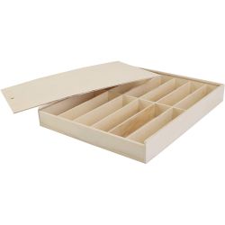 Boîte en bois avec couvercle