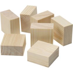 Blocs/pieds en bois