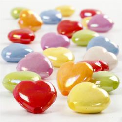 Perles de coeur
