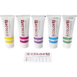 Colorant pour savon, ass. de couleurs, 5x30 gr/ 1 Pq.