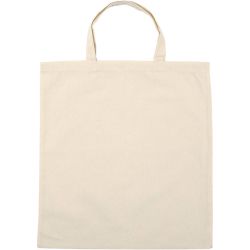 Sac Fourre-Tout, dim. 38x42 cm, 145 gr, naturel clair, 20x5 pi&egrave;ces/ 1 Pq.