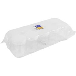 Pots de rangement en plastique