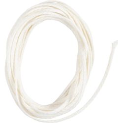 Mèche de bougie pour stéarine, Convient aux bougies moulées d’un diamètre de 50 à 70 mm , 100 gr, 3 m/ 1 Pq.