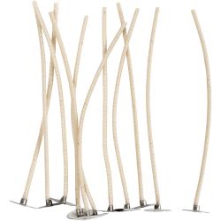 Mèches pour bougies dans un récipient, Convient aux récipients d’un diamètre de 20 à 65 mm, L : 110 mm, ép. 2 mm, 10 pièces/ 1 Pq.