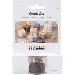 Colorant pour bougies, rouge foncé, 5 gr/ 1 Pq.