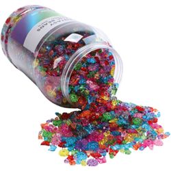 Seau de perles plastique