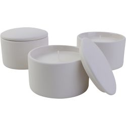 Pot en céramique pour bougie