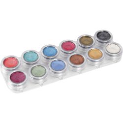 Palette de maquillage pour visage à base d'eau