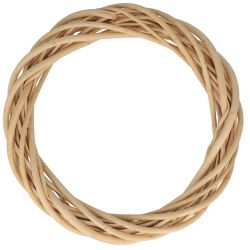 Couronne en osier à décorer