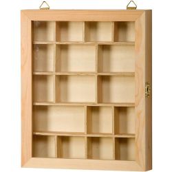 Vitrine en bois