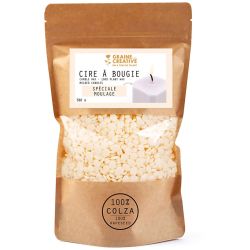 Cire de colza vegan pour moulage de bougies