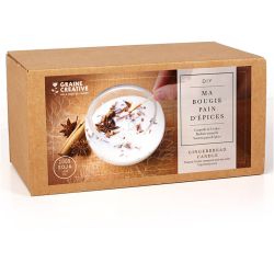 Kit Bougie parfumée - Pain d'épices