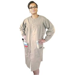 Blouse de peinture adulte Beige - Taille unique 