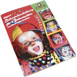 Livret de maquillage du visage d'Eulenspiegel