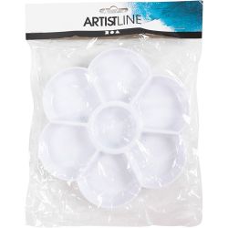 Palette en forme de fleur