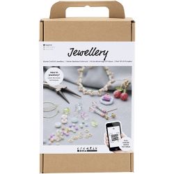 Kit de démarrage DIY Bijoux Couleurs Èclatantes, 1 Pq.