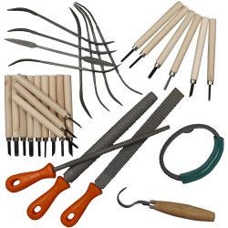 Outils pour stéatite, 1 set