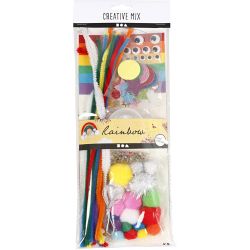 Assortiment de matériel créatif