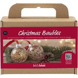 Mini Kit DIY Boules de Noël, Sequins, 1 Pq.